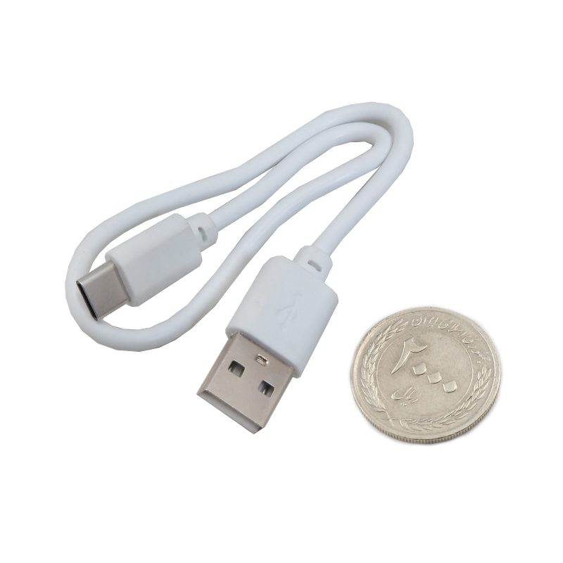 کابل شارژر 30 سانتی متری USB Type C 