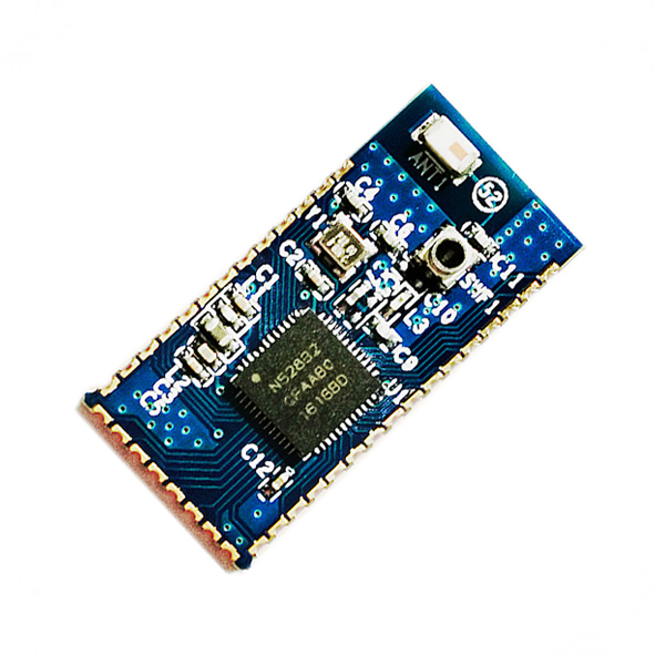 ماژول بلوتوث NRF52832 دارای هسته 32 بیتی 512kB flash / 64kB RAM / ARM Cortex M4F
