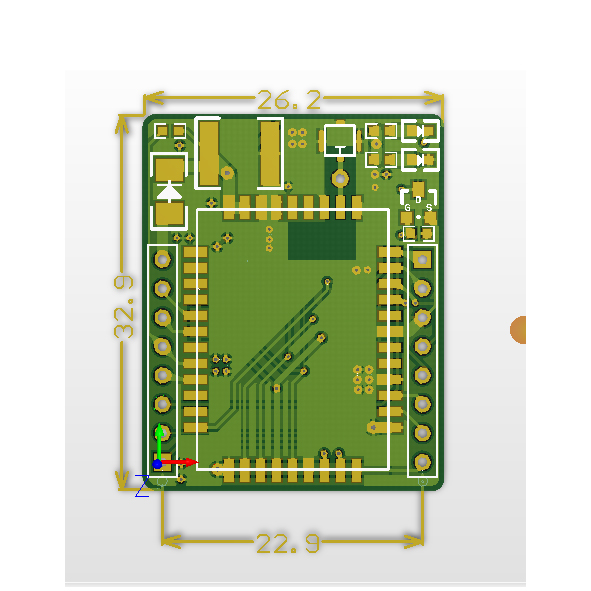 ماژول GPRS / GSM مینی A6 دارای ارتباط سریال