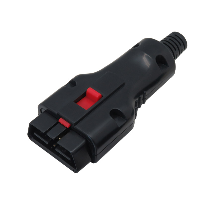 باکس پلاستیکی دستگاه OBD2 خودرو با رابط اتصال 16pin 