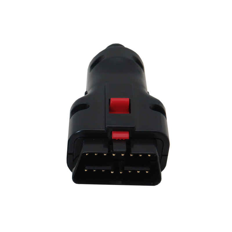 باکس پلاستیکی دستگاه OBD2 خودرو با رابط اتصال 16pin 