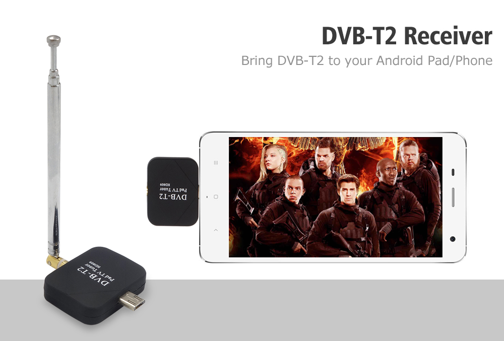 گیرنده دیجیتال موبایل اندروید Pad TV Tuner HD809