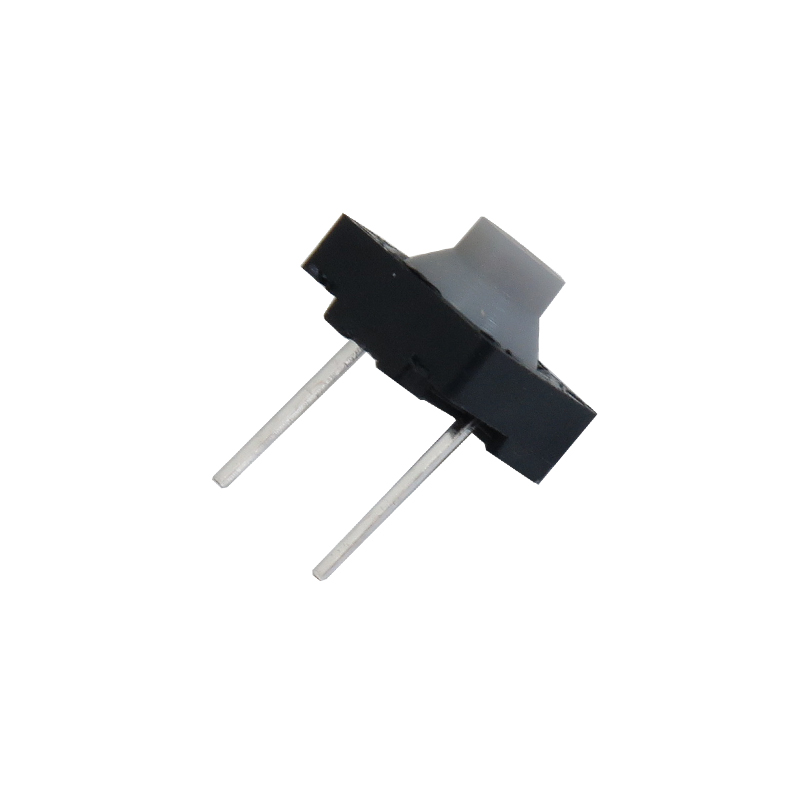 سوئیچ فشاری دو پین دارای ابعاد 8mm x 8mm بسته 5 عددی
