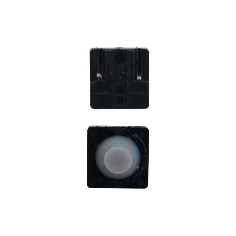 سوئیچ فشاری دو پین دارای ابعاد 8mm x 8mm بسته 5 عددی