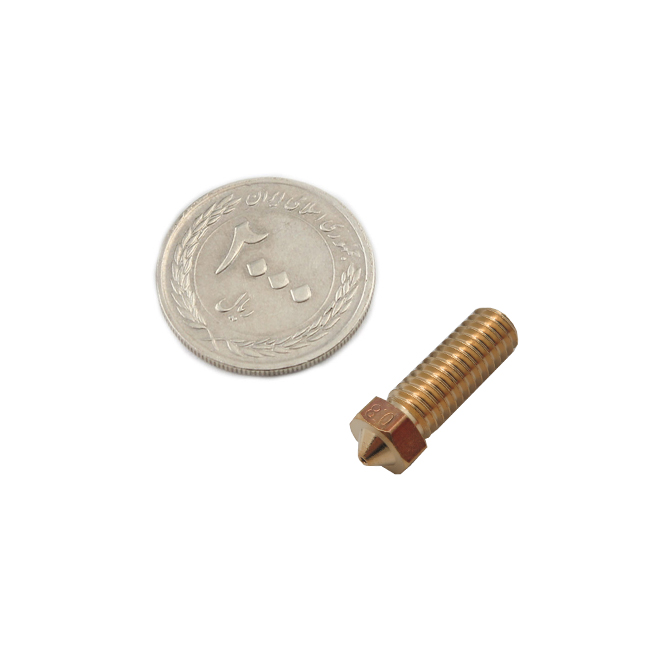 نازل اکسترودر ولکانو  0.8mm پرینتر سه بعدی