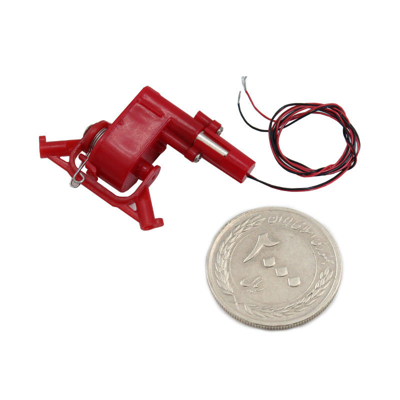 موتور DC گیربکس دار مینیاتوری دارای ولتاژ کاری 3.7V و سرعت 300 دور بر دقیقه