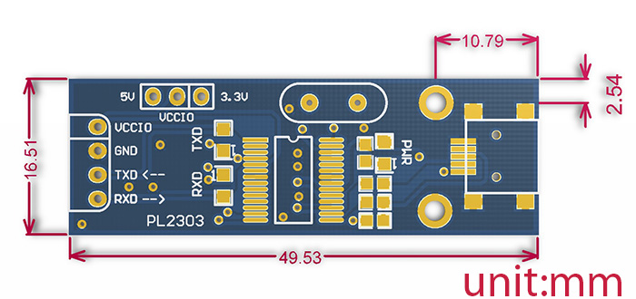 ماژول مبدل USB به TTL سریال PL2303TA دارای پورت میکرو USB - پشتیبانی از ویندوز 10