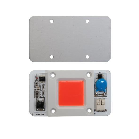 ماژول LED فول اسپکتروم 220V 50W مناسب برای رشد گیاه
