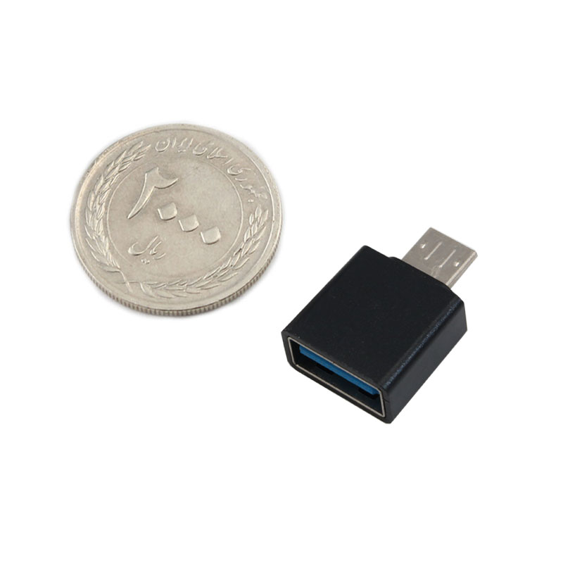 تبدیل USB 3.0 به میکرو USB مناسب برای شارژ و انتقال داده ( OTG )