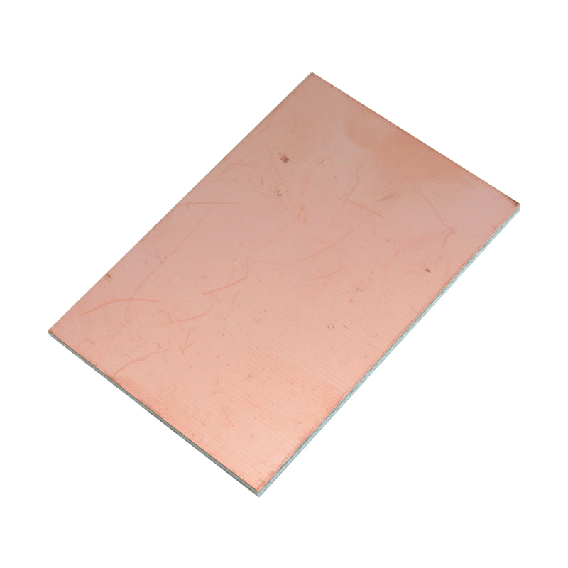 فیبر خام مدار چاپی دو رو 100X150x1.2 میلی متری فایبرگلاس
