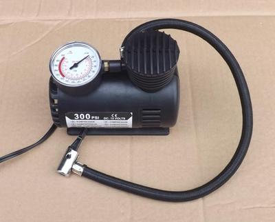 دستگاه پمپ باد فندکی ماشین دارای نمایشگر درجه تنظیم باد