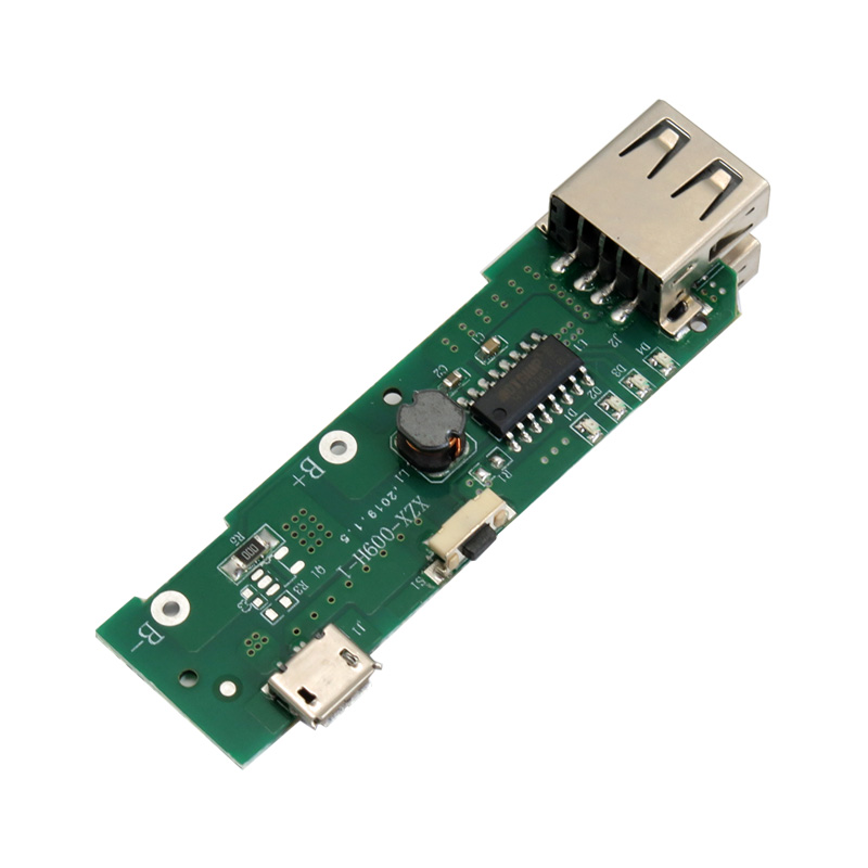 ماژول شارژر / دشارژر باتری لیتیومی دارای دو خروجی 5V 1A / 2A USB مناسب برای ساخت پاور بانک