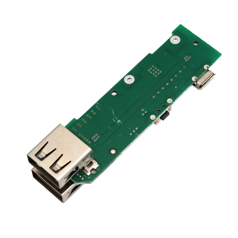 ماژول شارژر / دشارژر باتری لیتیومی دارای دو خروجی 5V 1A / 2A USB مناسب برای ساخت پاور بانک