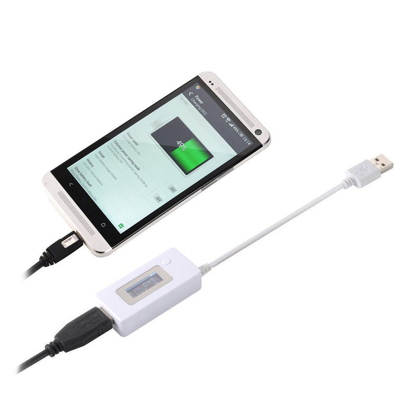 ماژول مانیتورینگ ولتاژ ، جریان و میزان شارژ انجام شده USB و میکرو USB