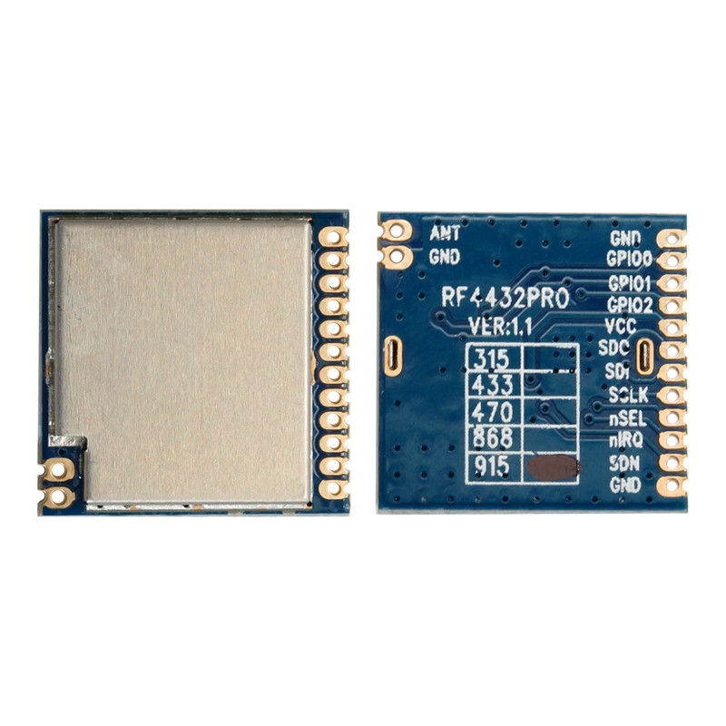 ماژول ترنسیور وایرلس RF4432PRO دارای چیپ SI4432 با فرکانس 915MHz