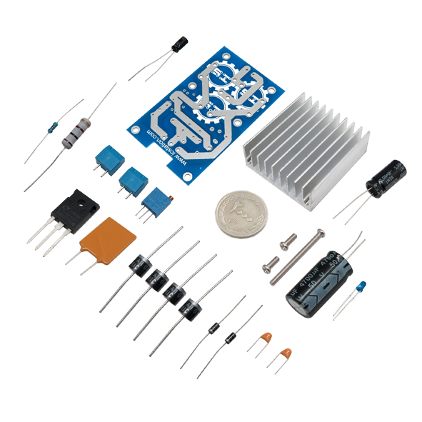 ماژول رگولاتور DC / AC به DC کاهنده LT1083 با قابلیت تنظیم ولتاژ خروجی