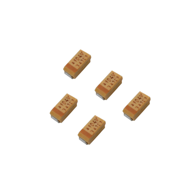 خازن تانتالیوم SMD با ظرفیت 0.1uF 35V بسته 5 عددی