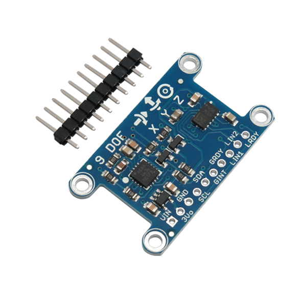 ماژول IMU نه محوره L3GD20 و LSM303D با ارتباط SPI