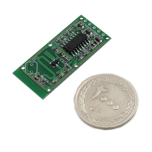 ماژول سنسور تشخیص حرکت مایکروویو RCWL- 0516 دارای زاویه تشخیص 360 درجه