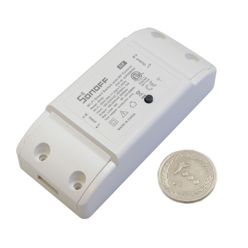 سوئیچ وایفای / ریموت 433 یک کاناله مدل Sonoff RFR2