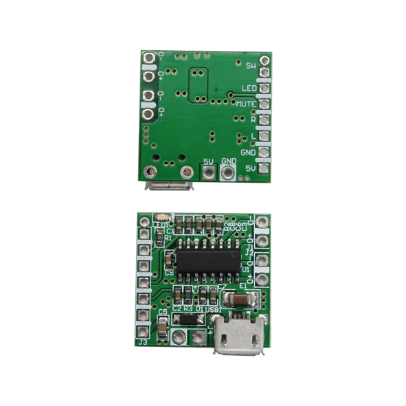 ماژول آمپلی فایر استریو 3 وات PAM8403 دارای سوکت پاور میکرو USB