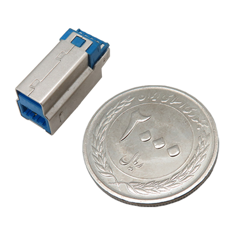 کانکتور نری USB3.0 Type-B بسته دو عددی