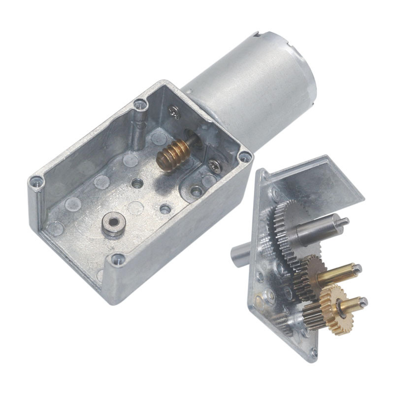 موتور DC گیربکس دار 12 ولتی 90rpm