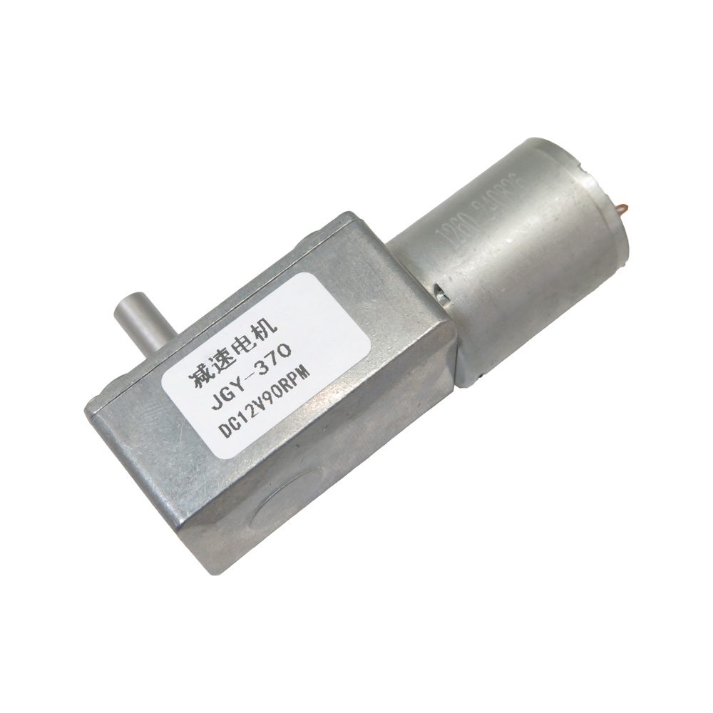 موتور DC گیربکس دار 12 ولتی 90rpm