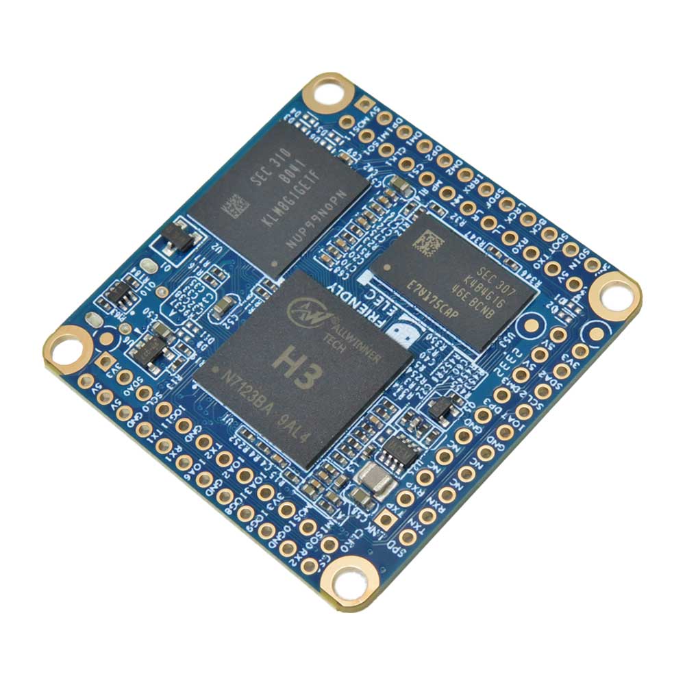 برد چهار هسته ای NanoPi NEO Core با پردازنده آلوینر H3 و رم 512MB