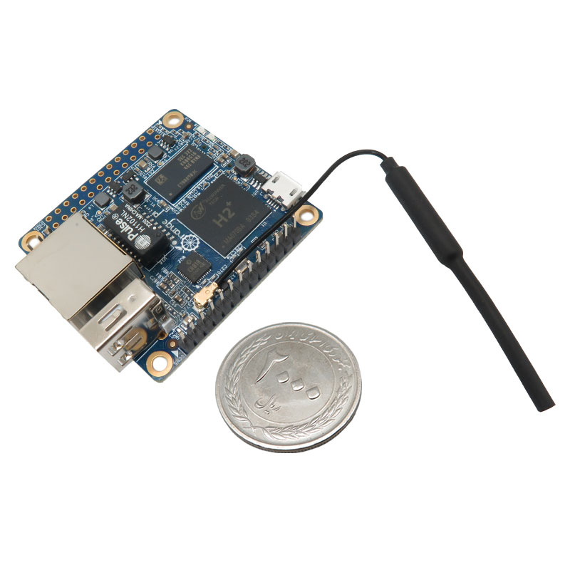 برد توسعه چهار هسته ای  Orange Pi Zero Allwinner H2