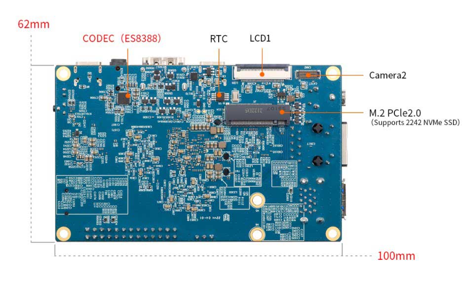 برد توسعه Orange Pi 5 4GB پردازنده RK3588S