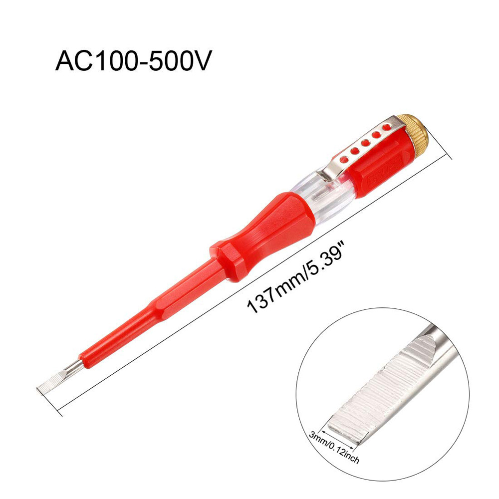 فازمتر رنگی کوچک مدار - فازمتر مولتی کالر سربرنجی با گیره فلزی