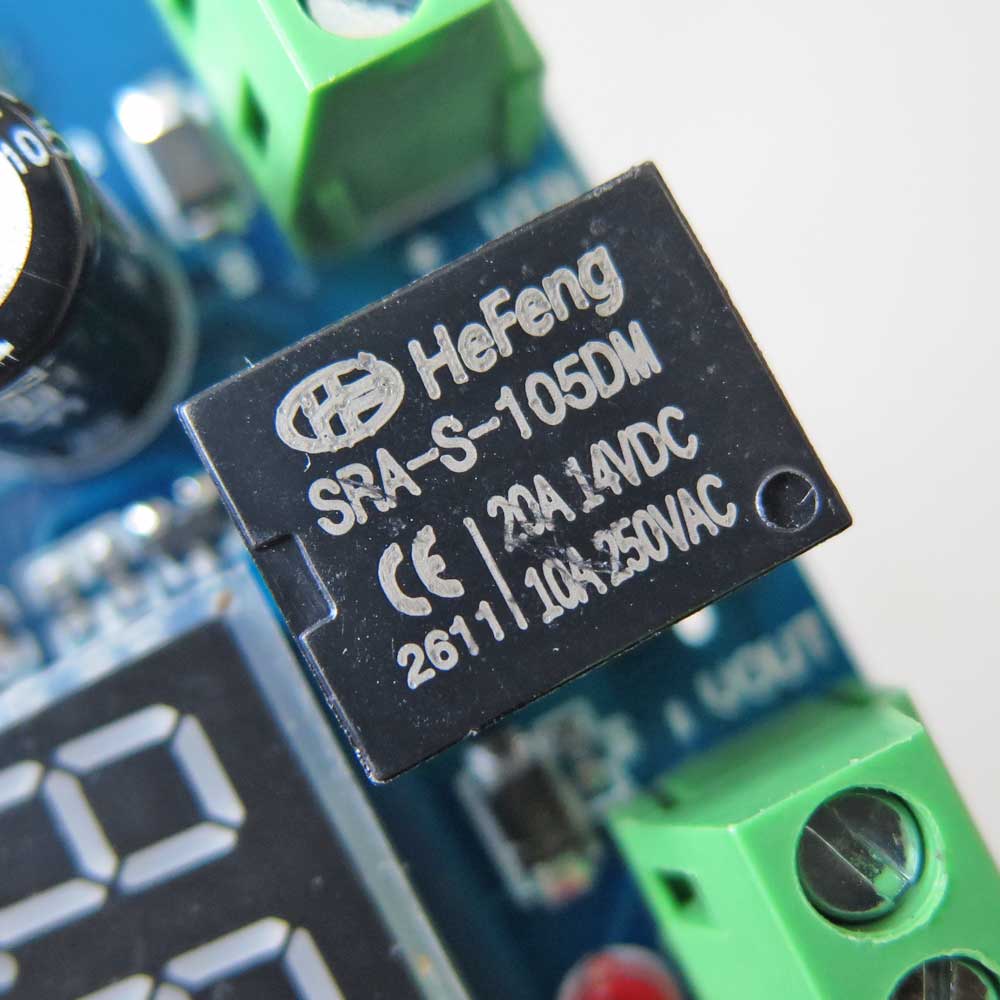 ماژول کنترل دشارژ باتری XH-M609 با محدوده 7 تا 80 ولت DC