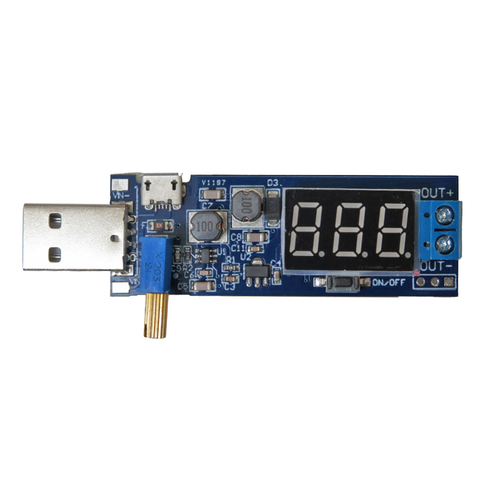 ماژول مبدل DC-DC کاهنده و افزاینده با ورودی USB مدل XY-UP