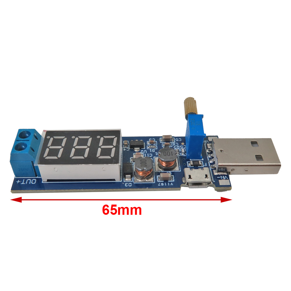 ماژول مبدل DC-DC کاهنده و افزاینده با ورودی USB مدل XY-UP