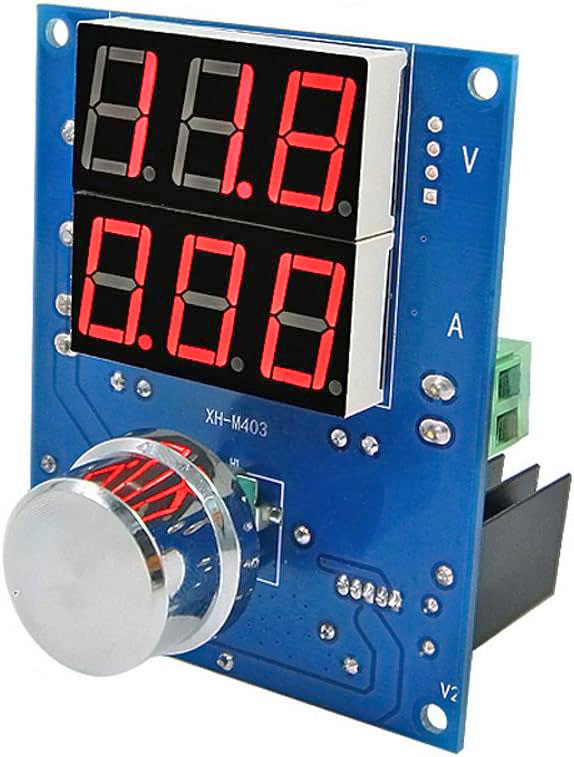 ماژول کاهنده XH-M403 با نمایشگر ولتاژ و جریان قابل تنظیم