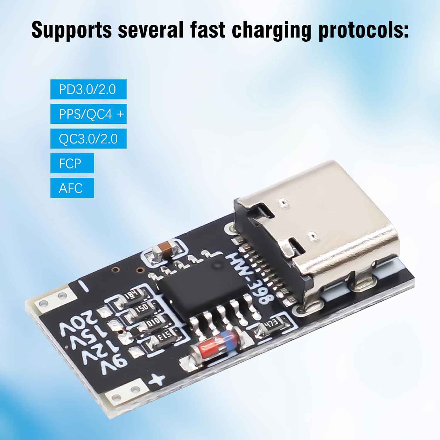 ماژول تریگر و افزاینده شارژ سریع HW-398