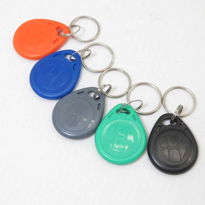 تگ RFID سر کلیدی دارای فرکانس ID key ) 125KHz ) بسته 5 عددی