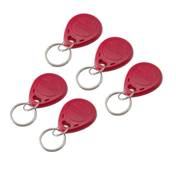 تگ RFID سر کلیدی دارای فرکانس ID key ) 125KHz ) بسته 5 عددی