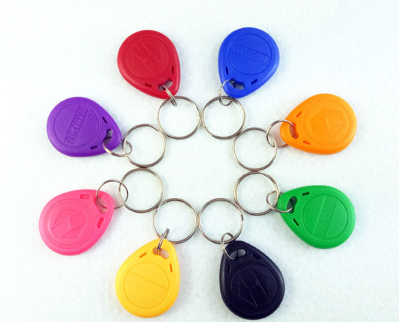 تگ RFID سر کلیدی دارای فرکانس ID key ) 125KHz ) بسته 5 عددی
