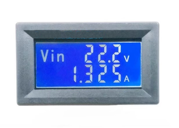 ماژول اندازه گیر و نمایشگر ولتاژ و جریان با ارتباط RS485 و مدباس